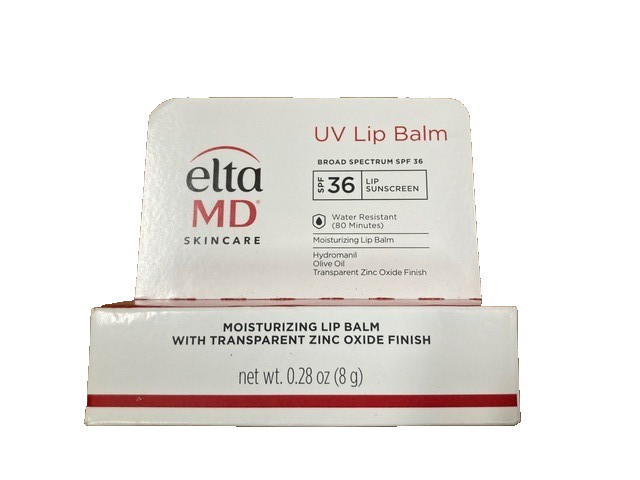 Elta MD UV Lip Sunscreen 2-Pack, Moisturizing Broad Spectrum SPF 36 EXP 06/26