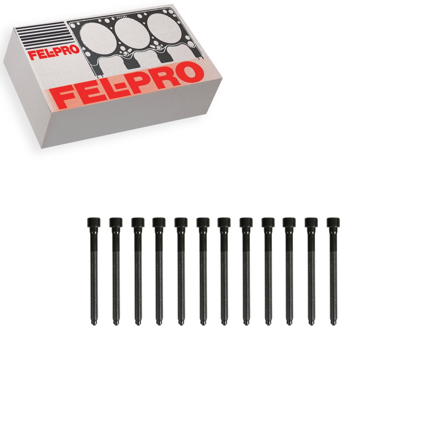 Fel-Pro Engine Cylinder Head Bolt Set For 2009-2014 Audi TTS Quattro 2.0L L4