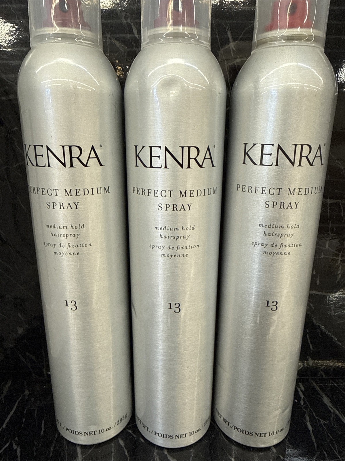 3x Kenra Perfect Medium Hold #13 HairSpray 10.1 oz NEW