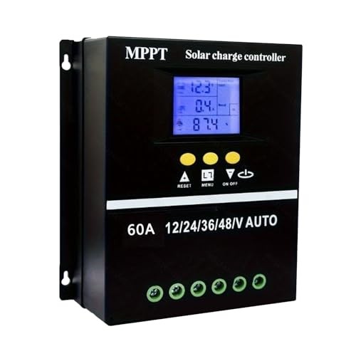 MPPT 12/24/36/48V Solar Charge Controller - 60A