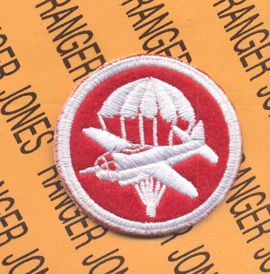 US Army Airborne Artillery Regt Parachute Glider Jet Enlisted Hat patch #59