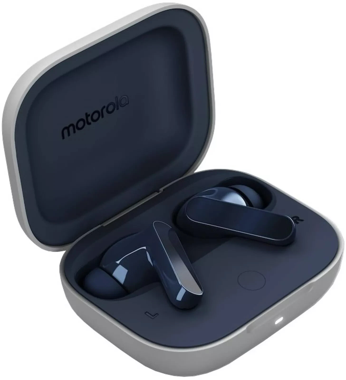 MOTOROLA Hi-Res Audio Blue Colour 42 hrs playback time & IPx4 rating Headset .