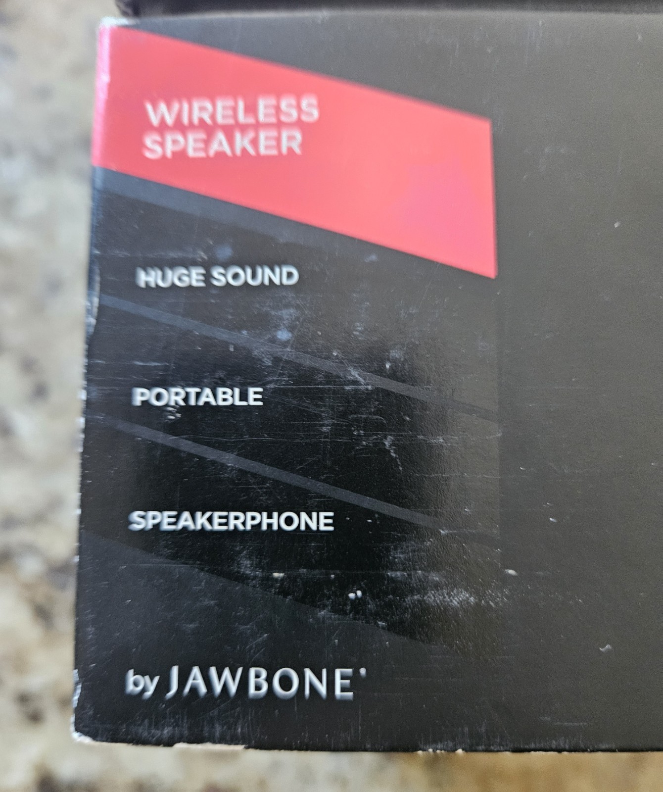 Jawbone Big Jambox Wireless Bluetooth Speaker Portable Speakerphone Gray J2011