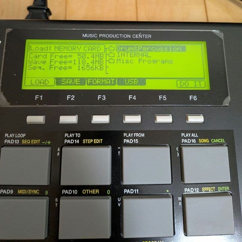 AKAI MPC1000 Black Sampler Sequencer 128MB Expanded JJ-OS w/ Box CF Tested
