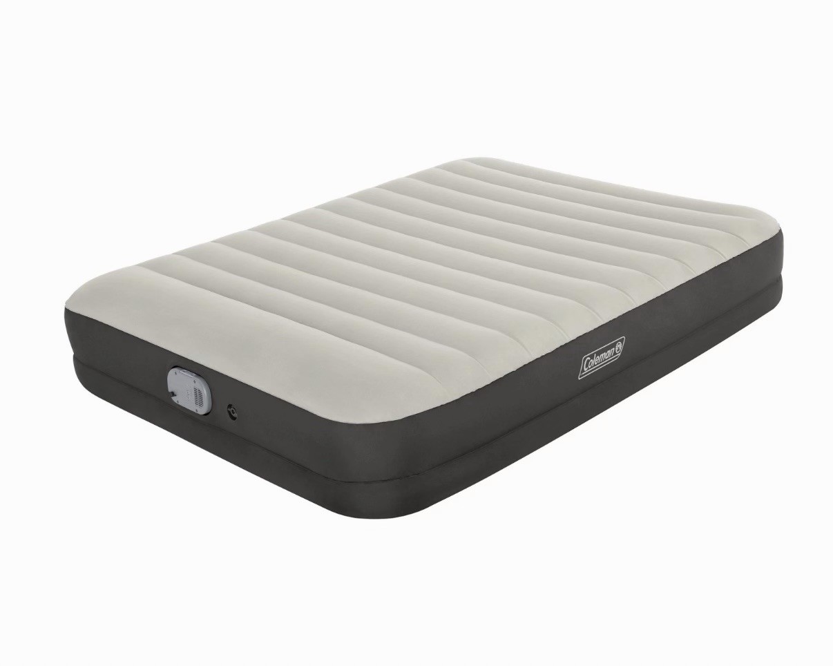 NEW Coleman 90534E AlwayzAire Tough Guard Air Mattress Queen 14" w/Rechargeable