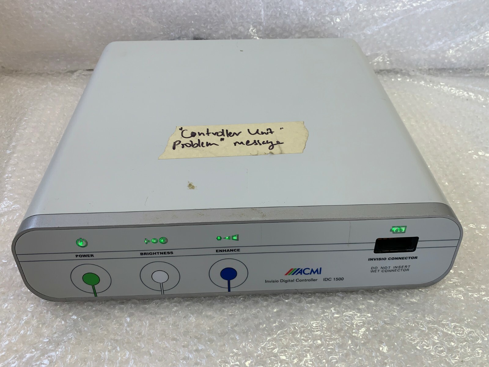 ACMI Invisio IDC-1500 Digital Camera Controller Used For Parts