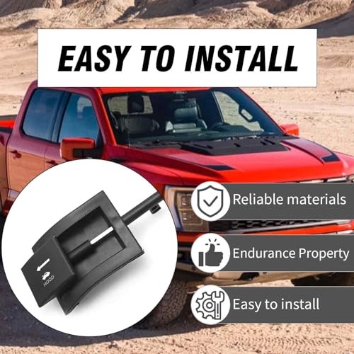912-042 Hood Release Cable Pull Handle, Replacement for Ford Bronco F Series