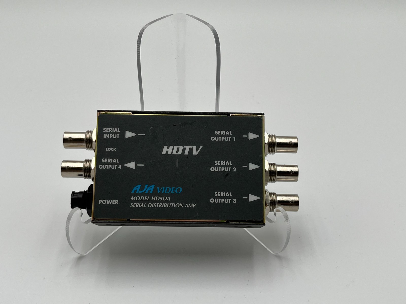 AJA HD5DA HD-SDI/SDI Serial Digital Distribution Amplifier, Power Tested