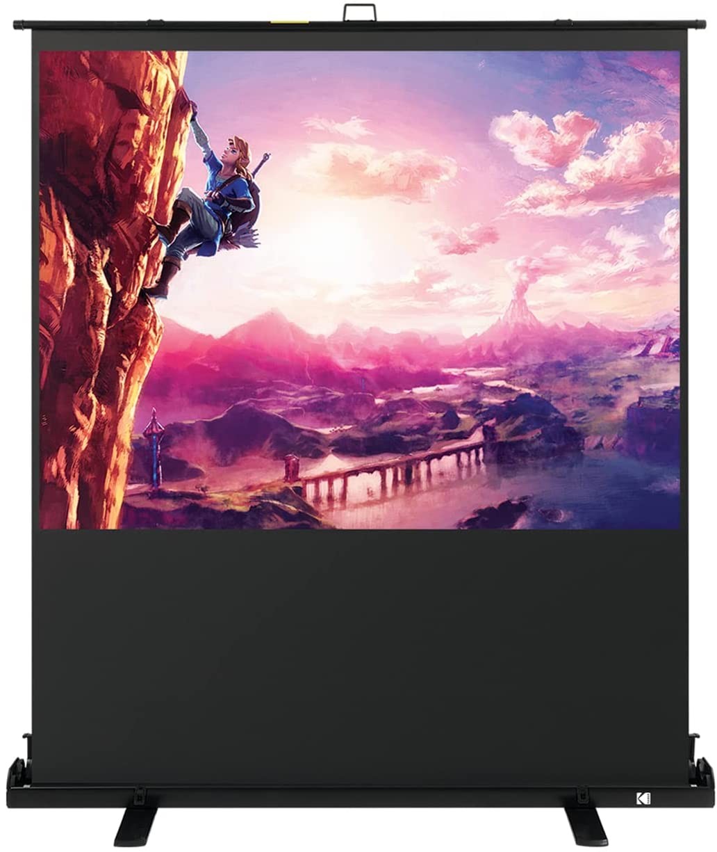 Kodak 80" Portable Projector Screen w/ Stand and Carry Case