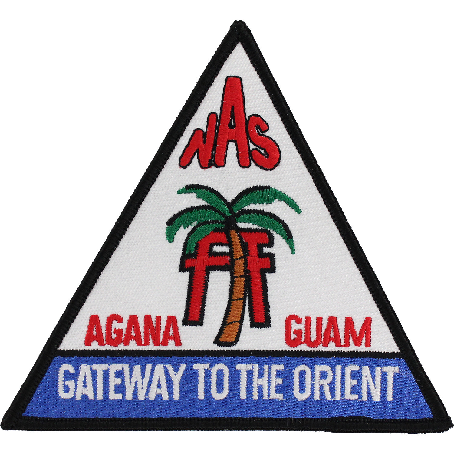Naval Air Station Agana Guam Patch ( 4 7/8" Wide x 4 1/2" High ) P1375