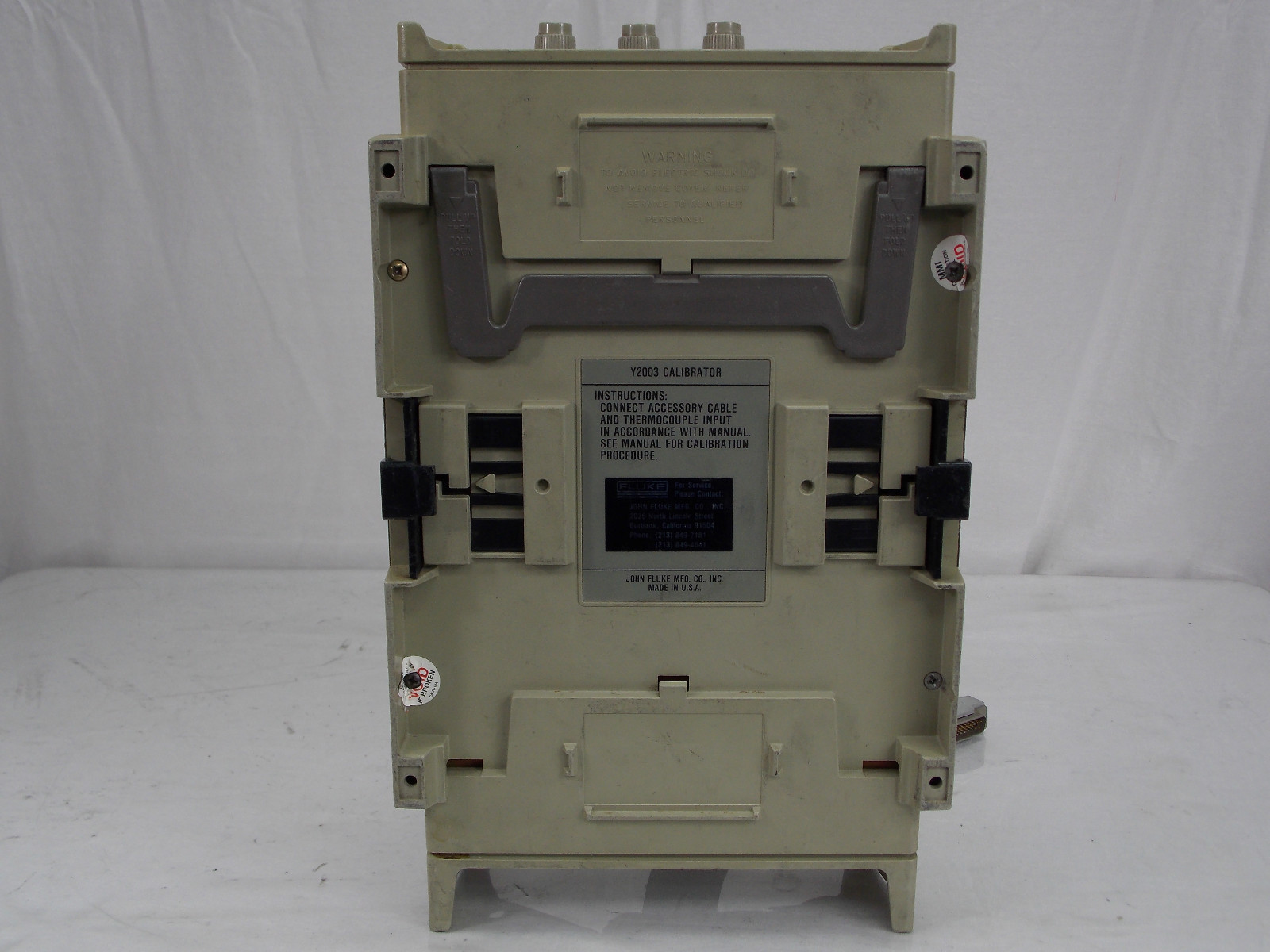 FLUKE Y2003 CALIBRATOR STANDARD
