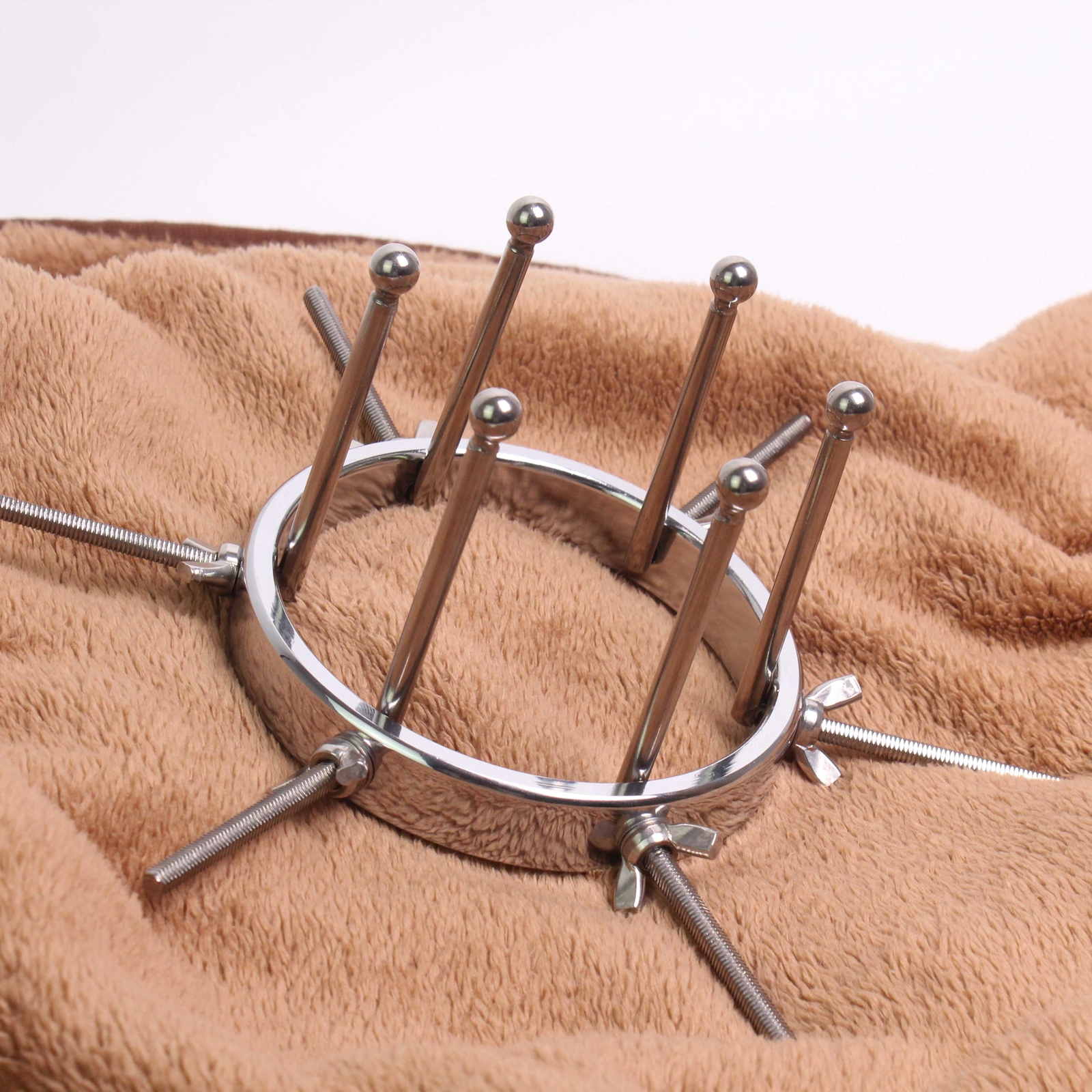 Adjustable Huge Plug Extreme Spreader stretcher Vaginal Speculum Chastity Device