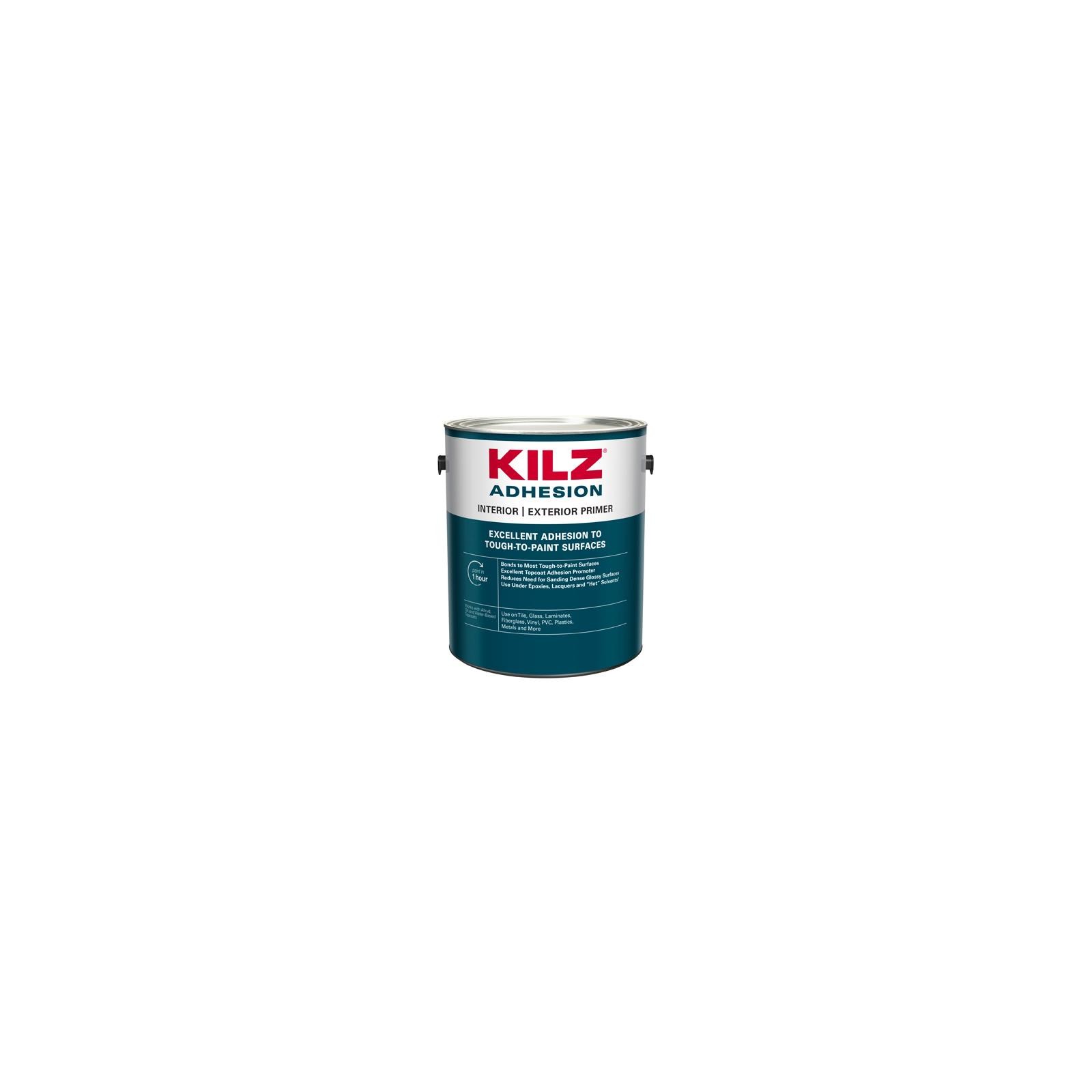 Kilz L211111 Adhesion Primer, Water-Base Acrylic, 1-Gallon - Quantity 1