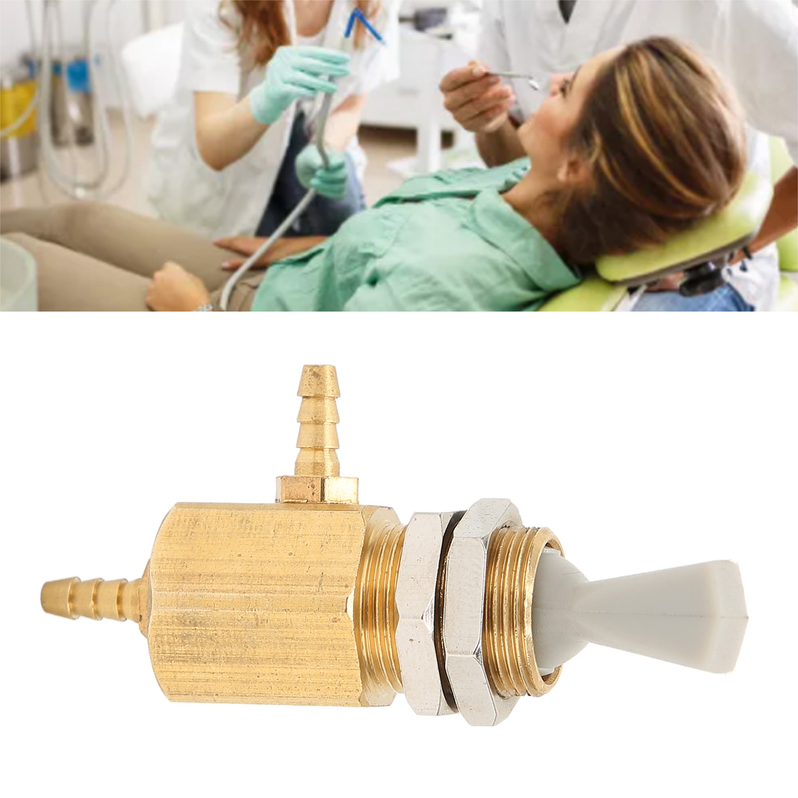 Professional Metal Dental Pulldown Switch Valve Toggle For Dental Chair Unit