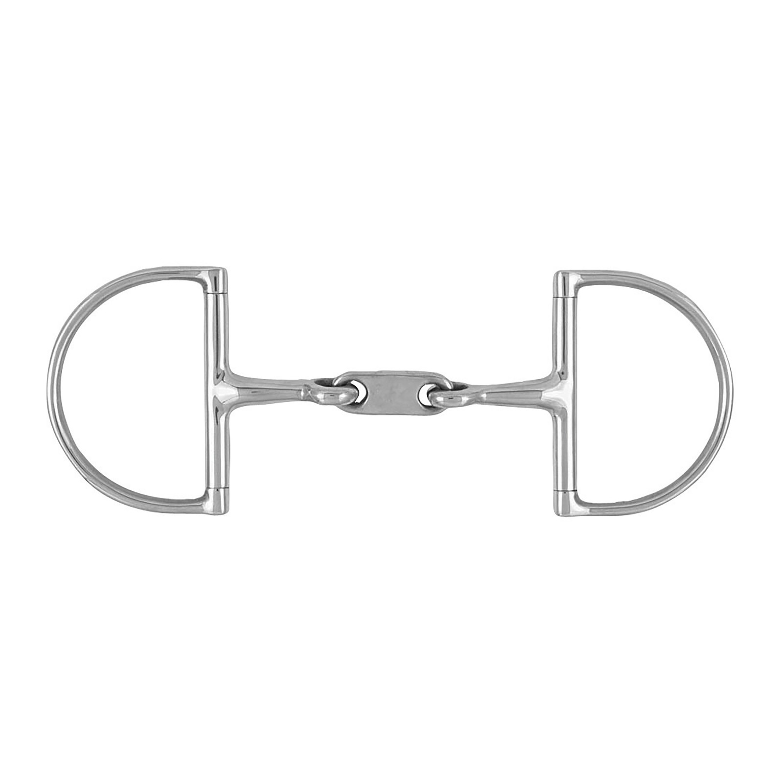 Korsteel Stainless Steel Dr Bristol Hunter Dee Ring Snaffle Bit