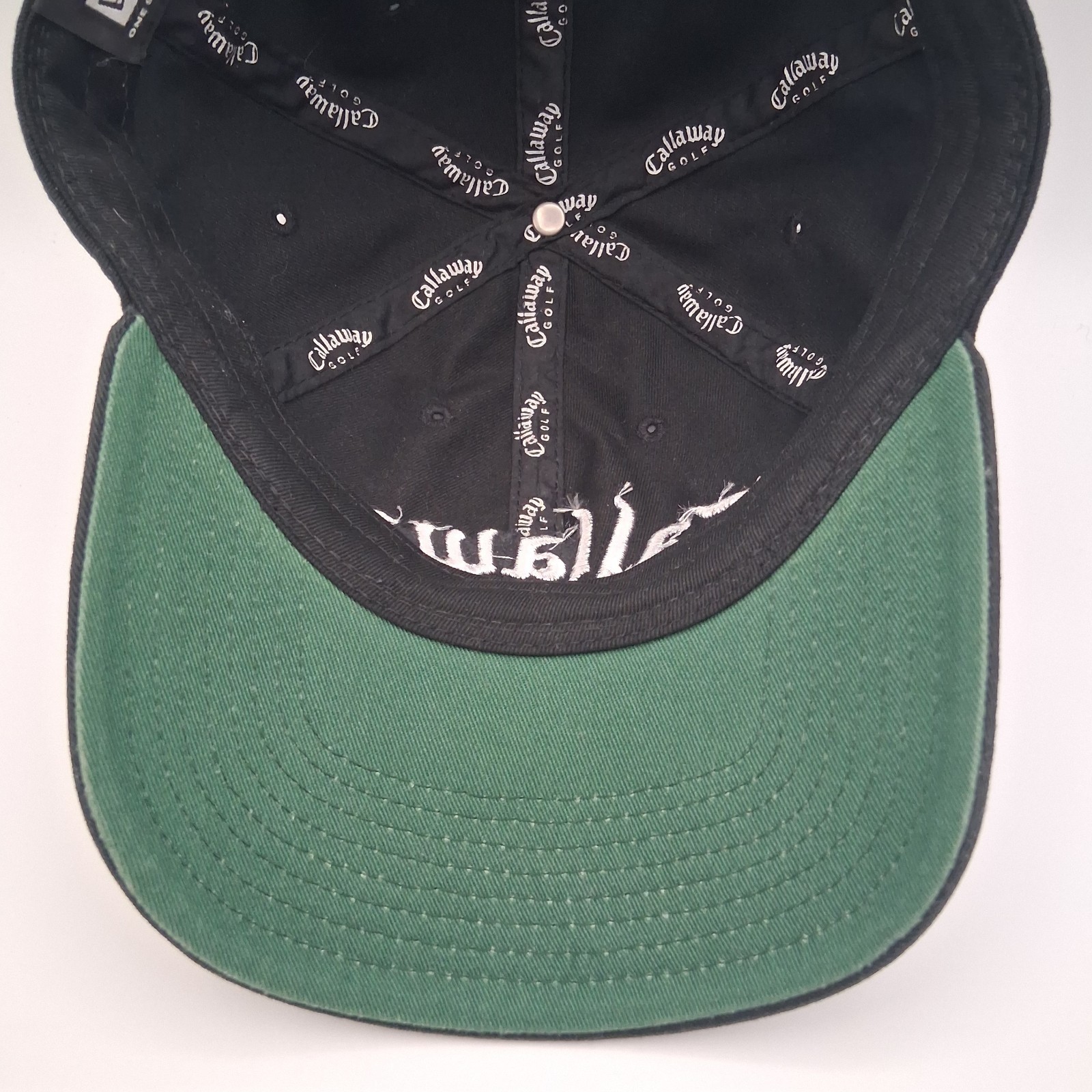 Callaway Golf Hat Cap FT-5 Tour i New Era Black Strap Back White Script Logos