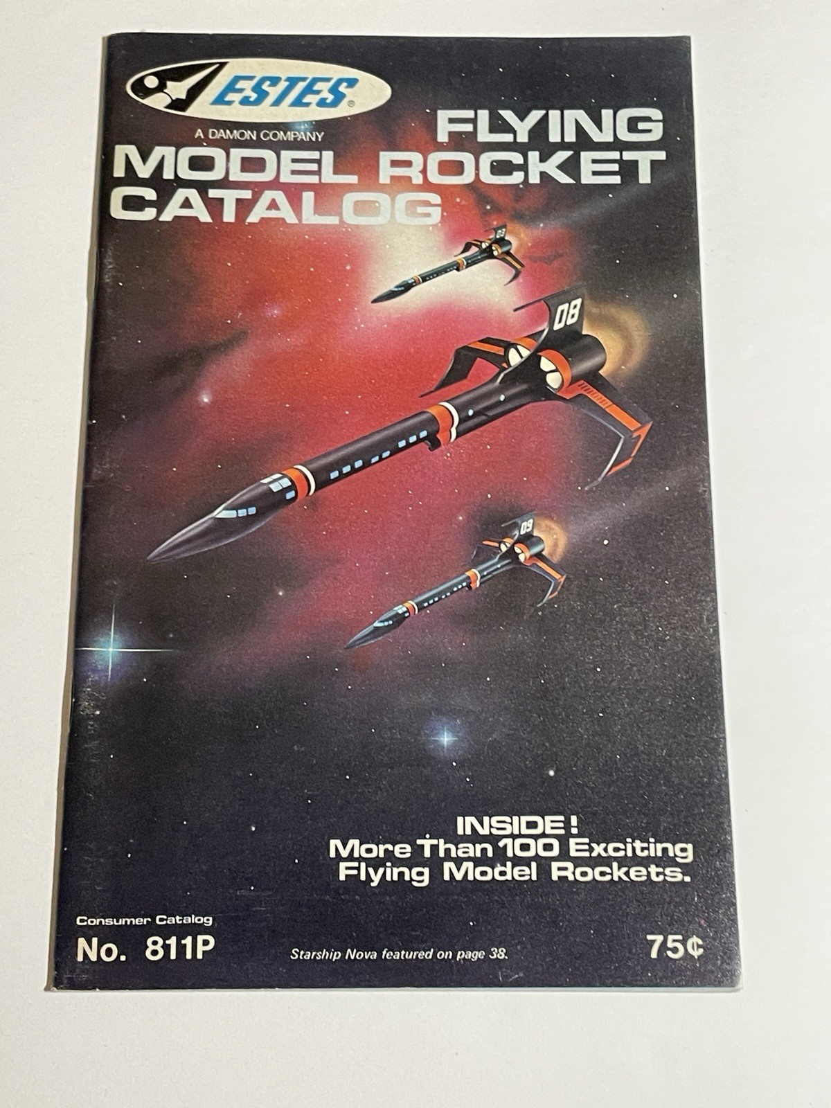 Estes Flying Model Rocket Catalog 1981 No. 811P NM Rocketry