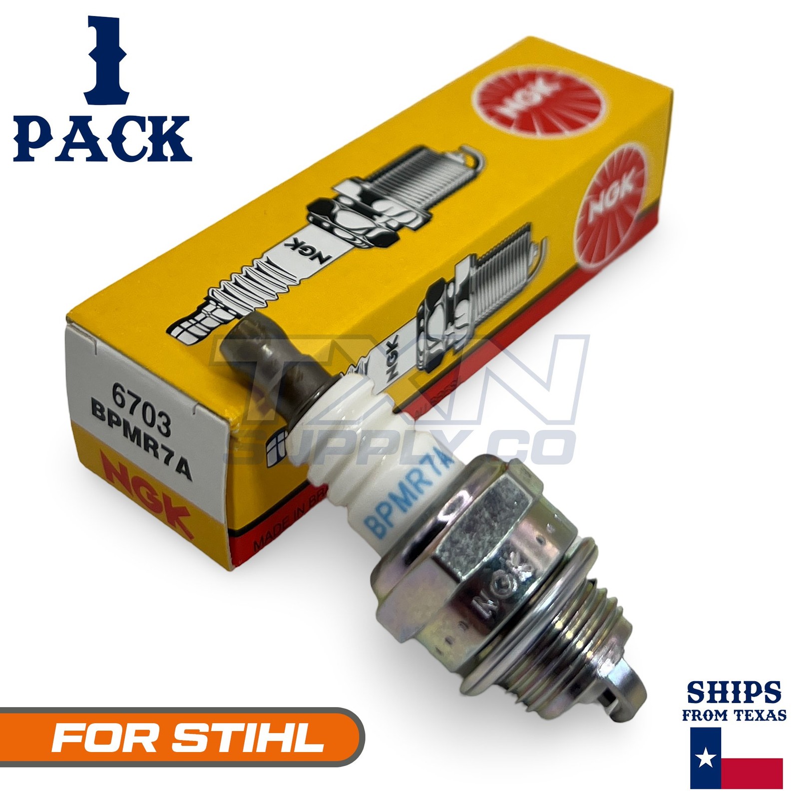 1 Pack NGK Spark Plug - For STIHL Trimmer Cutter  HS 75