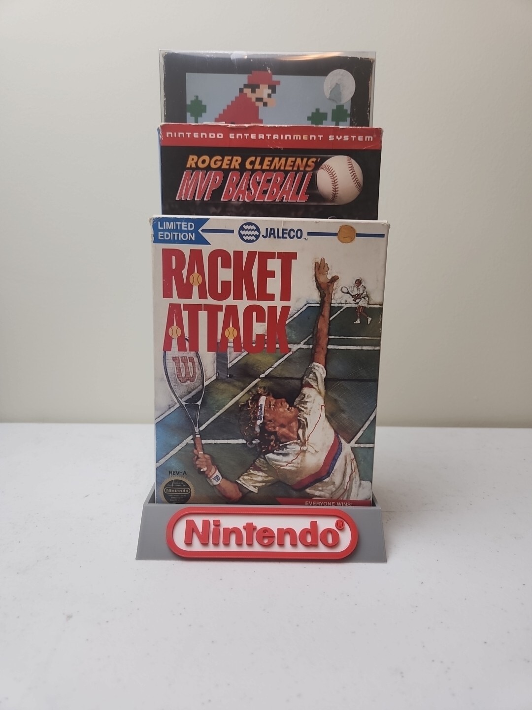 Nintendo, NES Game In Box Display Stand, 3D Printed