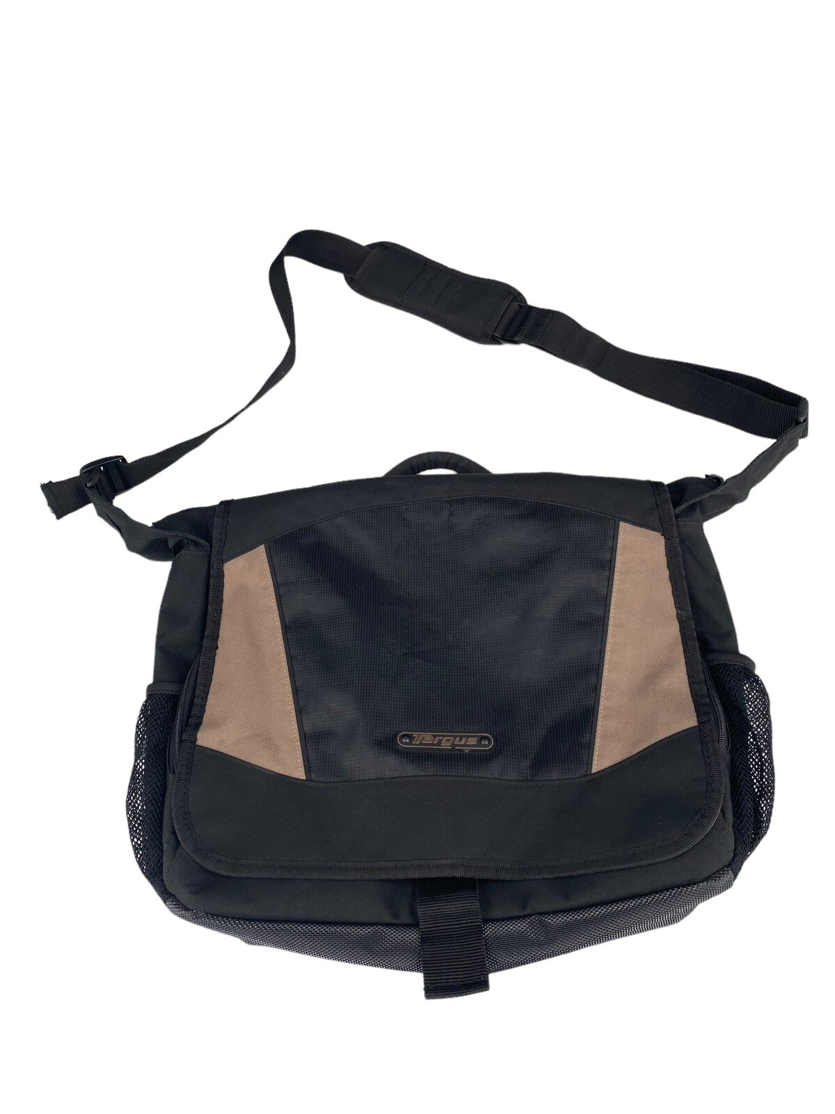 Targus Laptop Computer Padded Messenger Black with Carrying Handle Padded Strap