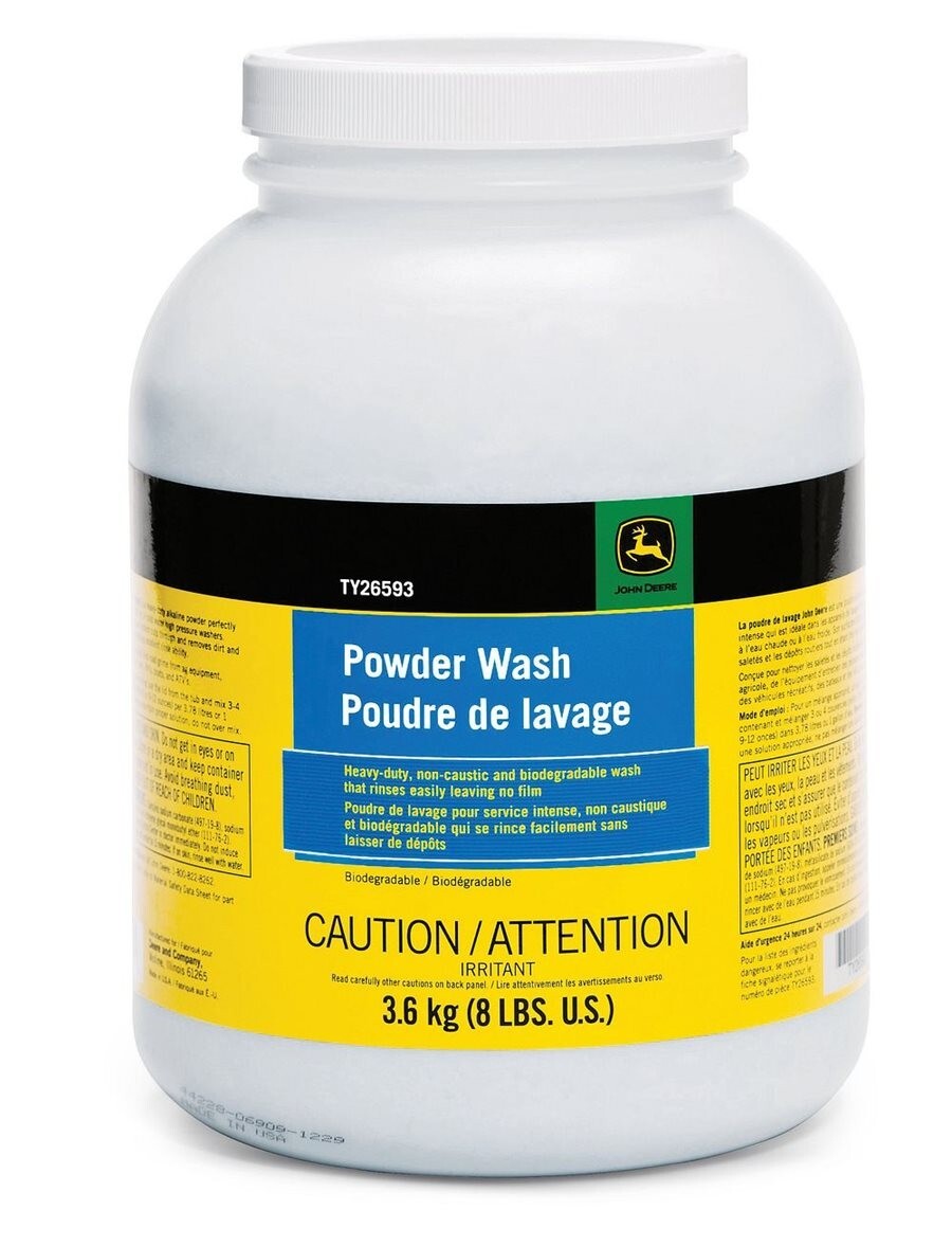 John Deere OEM 8lb Performance Powder Wash - TY26593