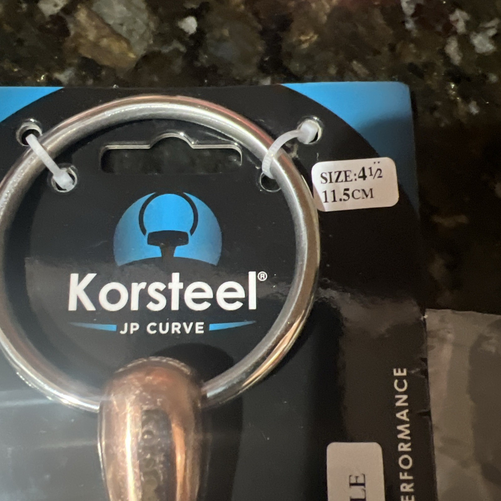 Korsteel bit - Loose Ring Snaffle 4 1/2 Inch