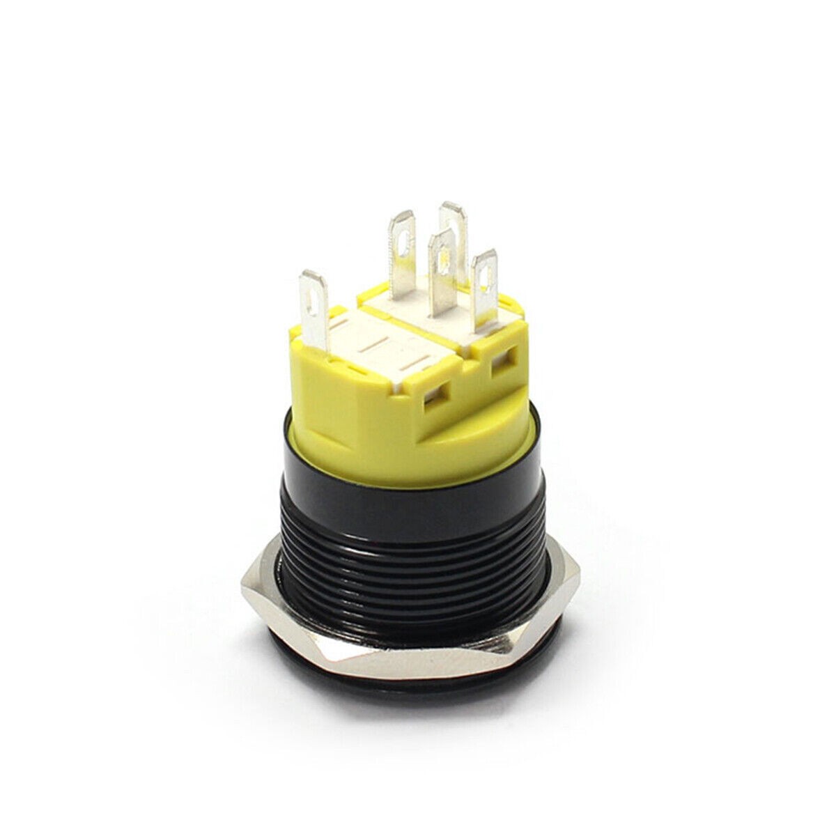 22mm 5A Stainless Steel LED Push Button Push Button Switch Knob Switch CE CCC 12-24V New
