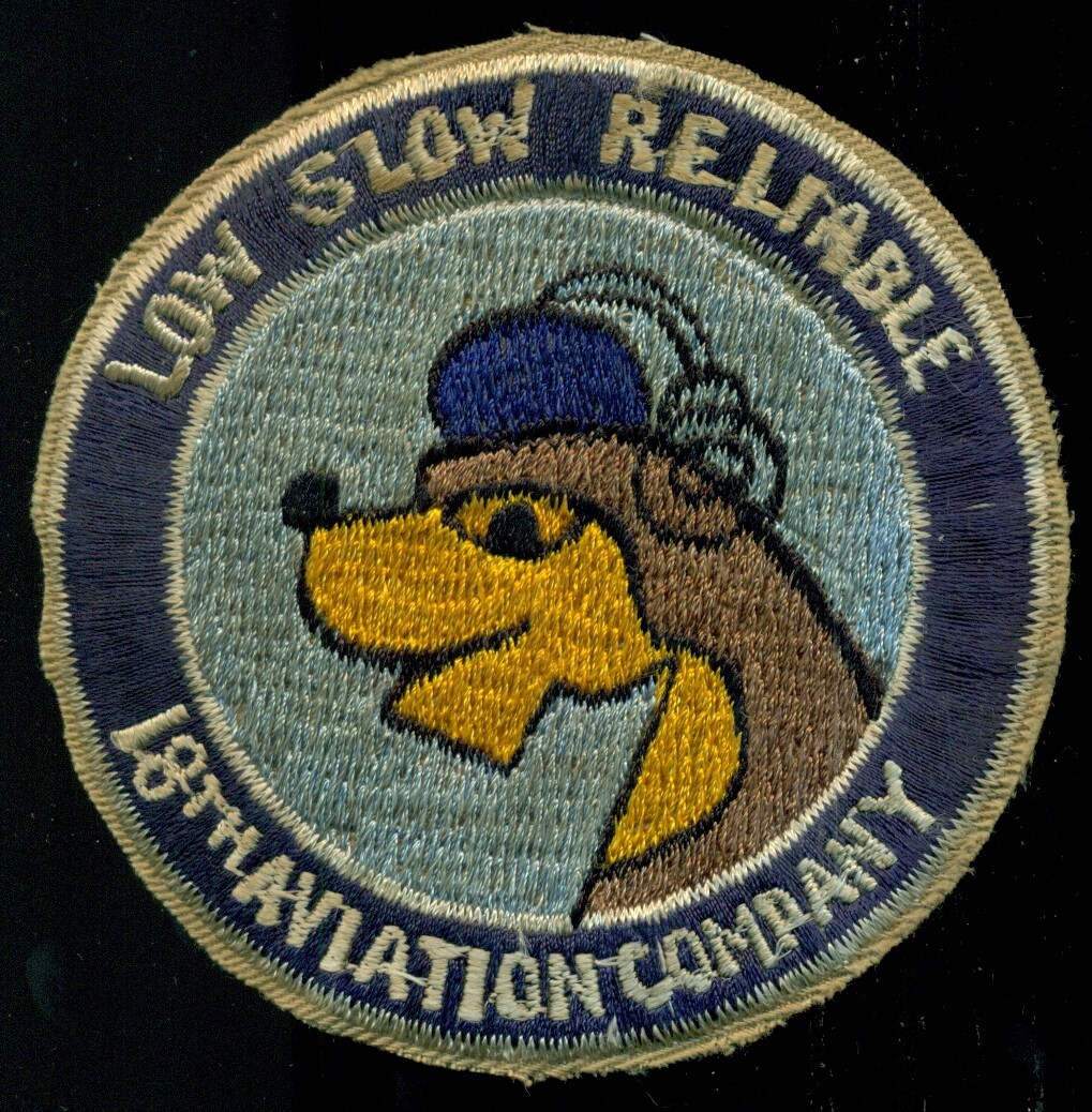 US Army 18th Aviation Company Patch JU