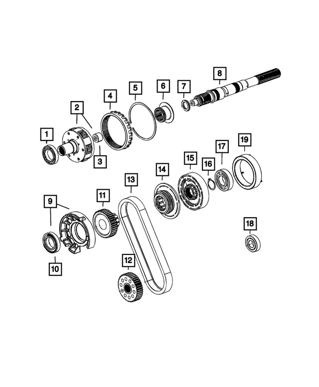 Genuine Mopar Range Sleeve 68161354AA