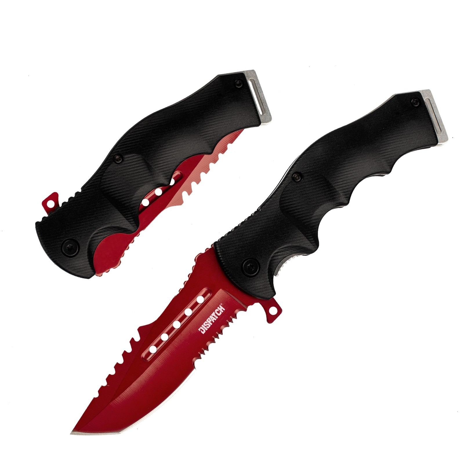 8"Spring Assisted Tactical Pocket Knife Folding Survival Hunting Knife with Clip