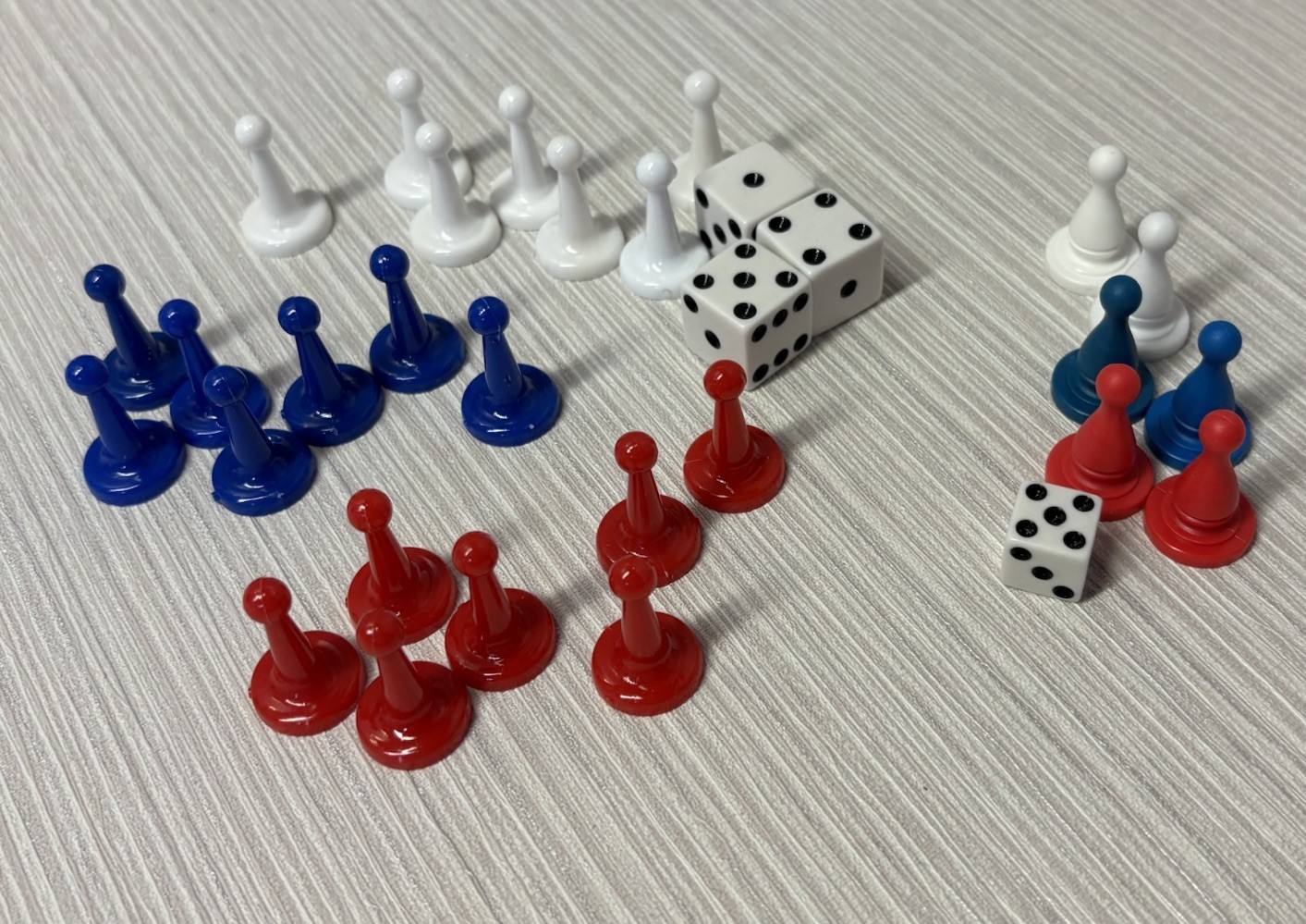 31 Board Game Replacement Parts Pieces & Dice. Excellent Condition.  FREE SHIP