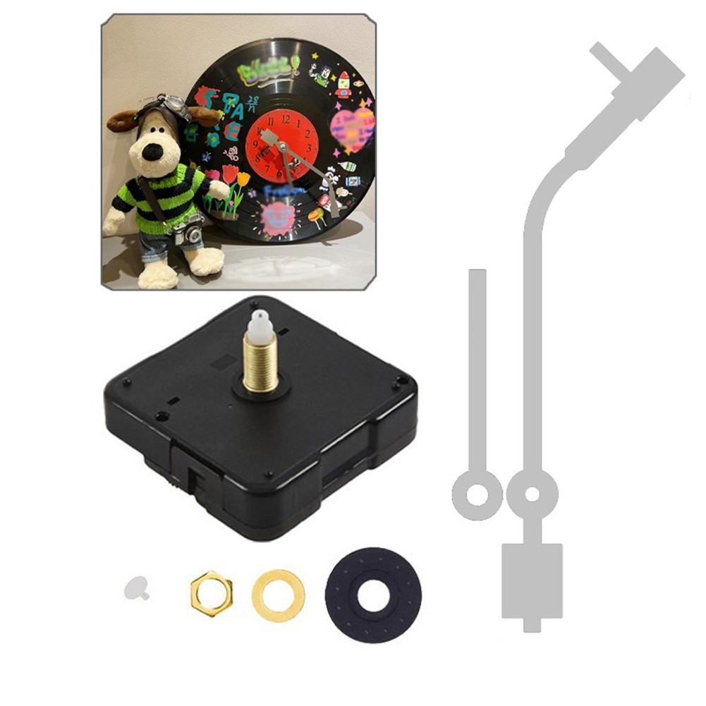 For Custom Clock Movement Set with Integrated Hanging for Simple Setup