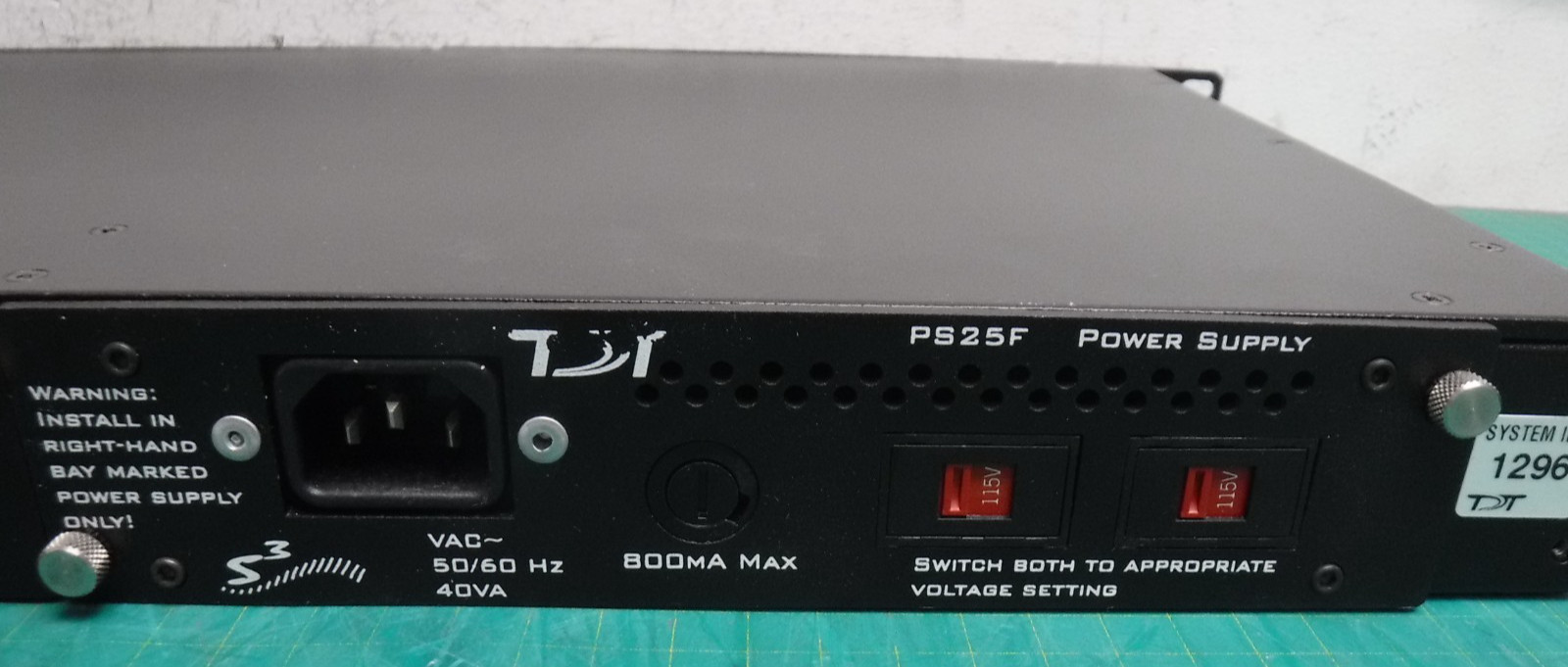 TDT PA5 (2x) Programmable Attenuators + PS25F + UZ1 USB2.0 zBus Interface