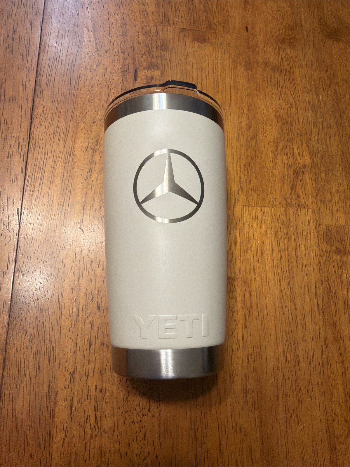 Mercedes-Benz OEM YETI Rambler Tumbler W/ Magslider Lid 20oz Tan/Taupe Color