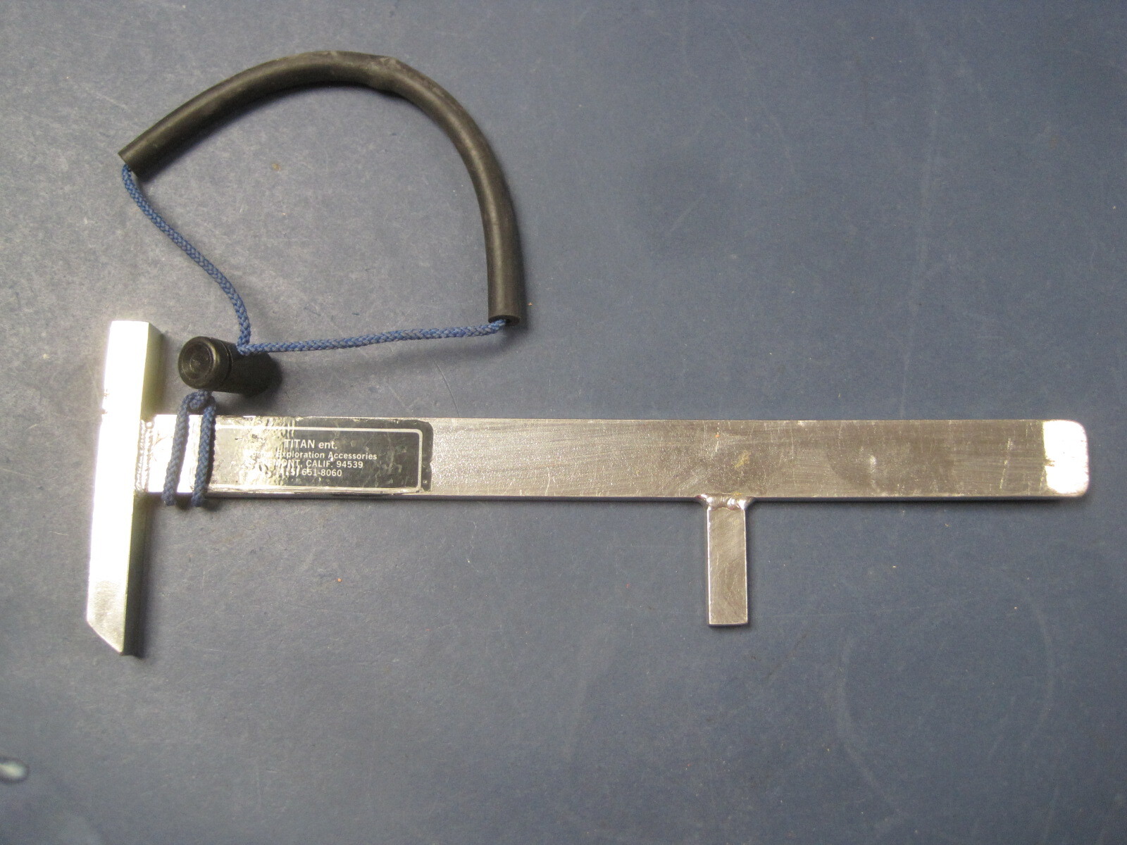 Vintage Abalone Measuring & Pry Bar for Diving by Titan Marine Exploration Acc
