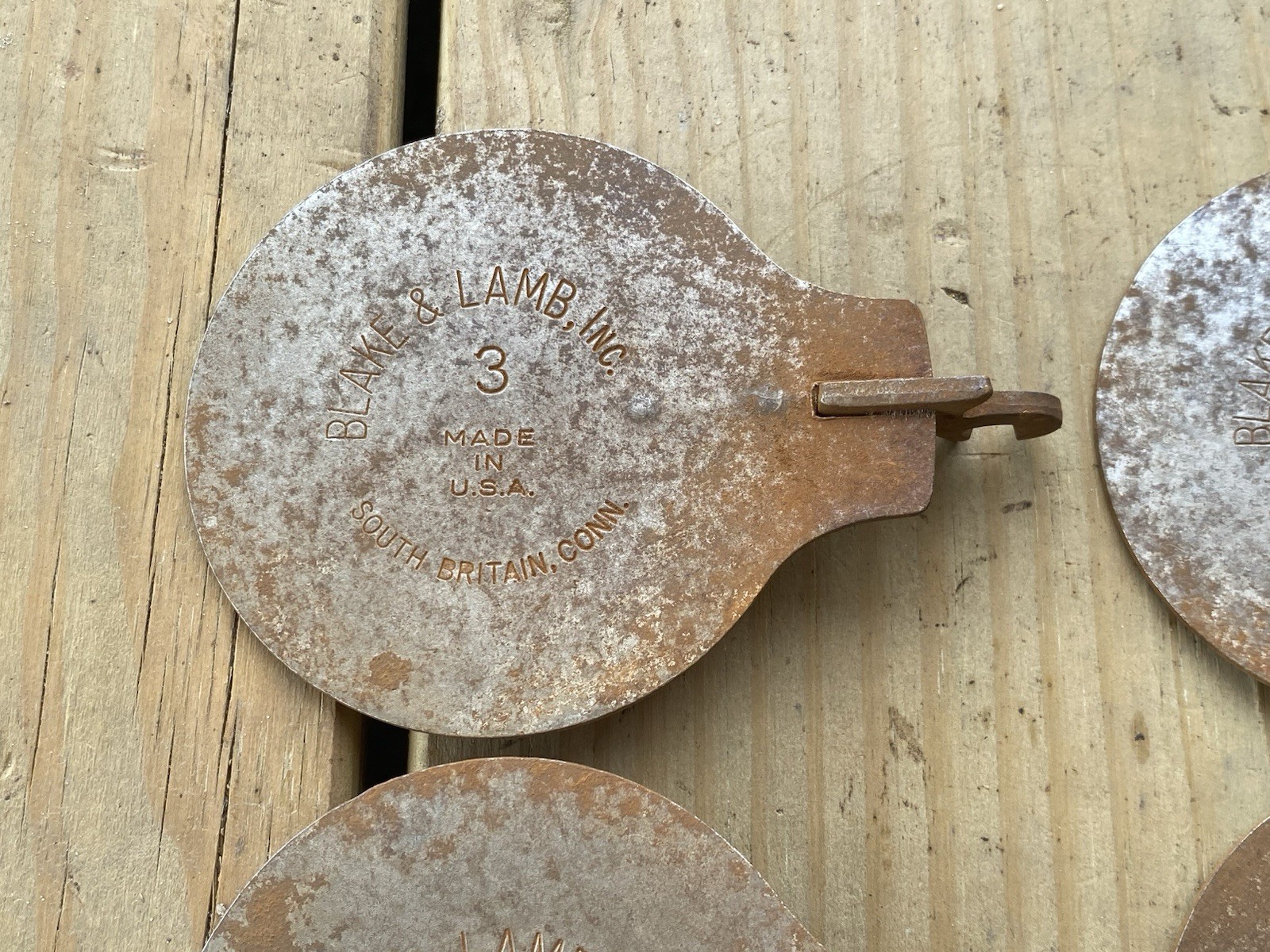 Blake & Lamb #3 JUMP Trap Pan Replacement Part Trapping (GREAT CONDITION)