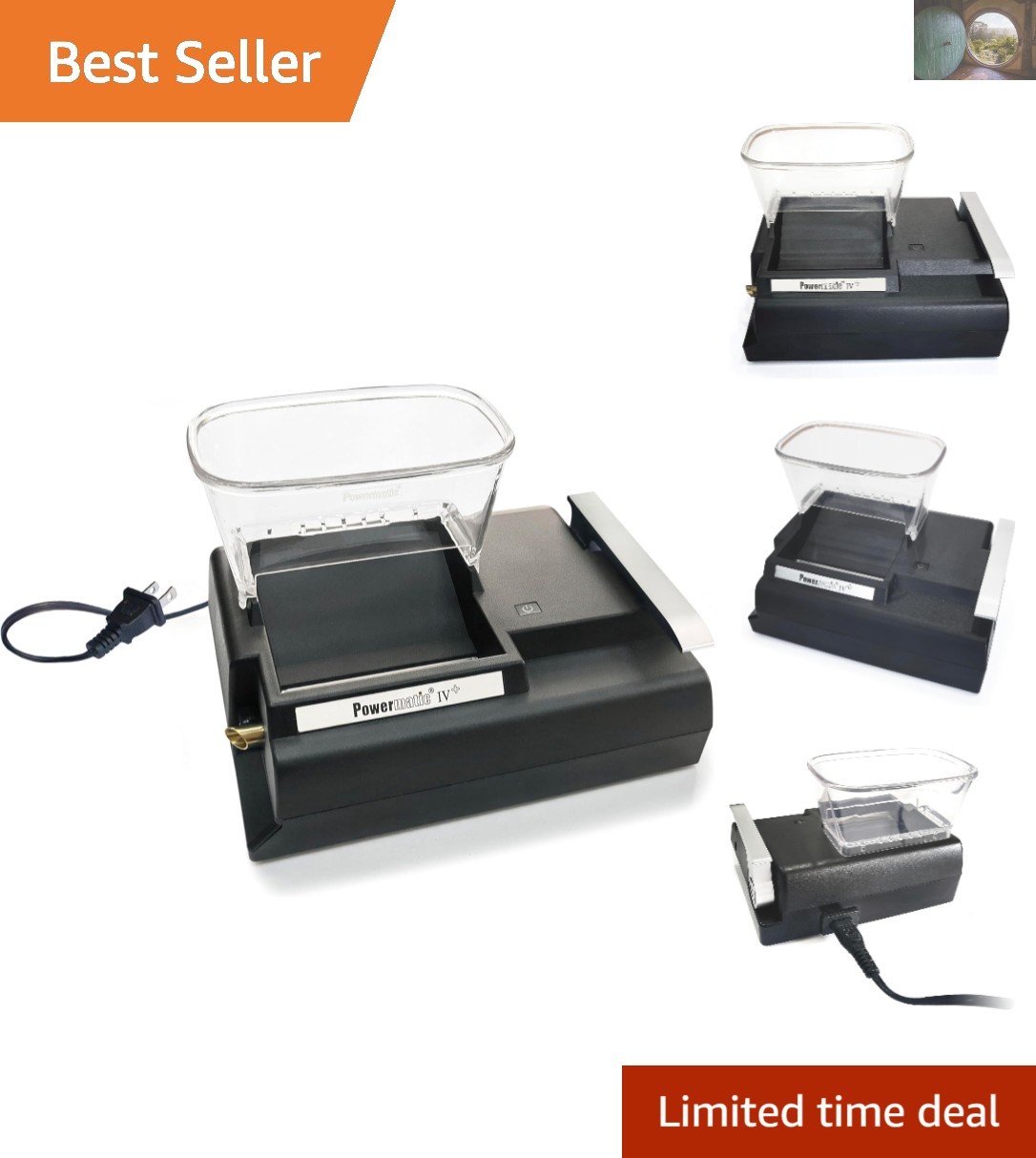 Electric Cigarette Injector Machine - High Precision for King & 100mm Cigarettes