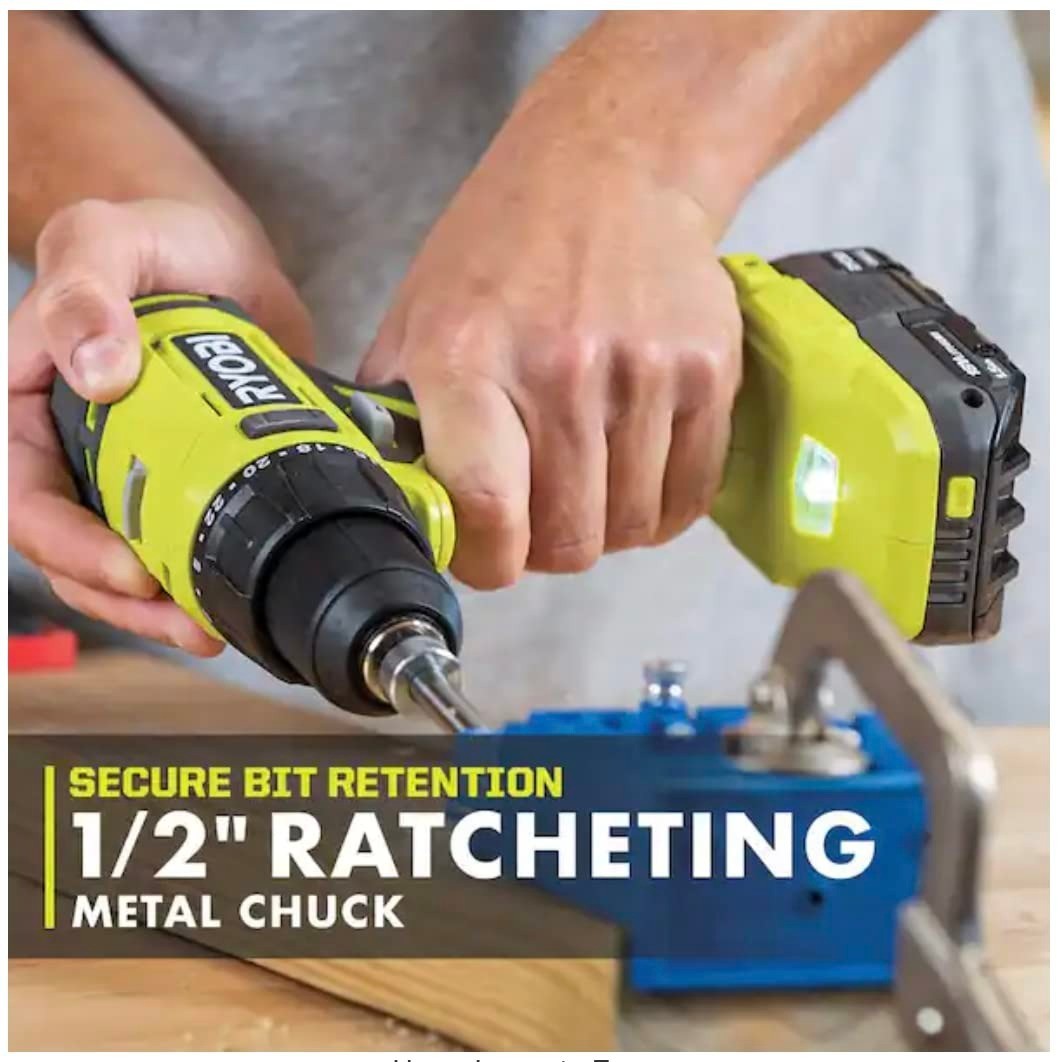 RYOBI ONE+ 18V Cordless Drill/Driver PCL206B - Tool Only