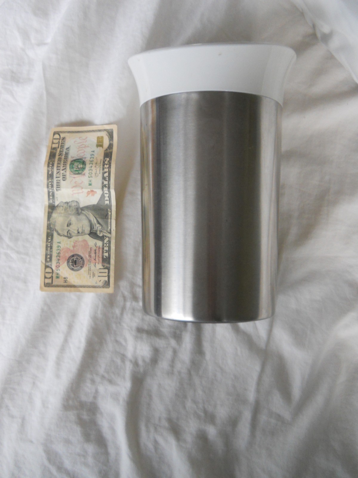WOVO plastic / steel ice bucket