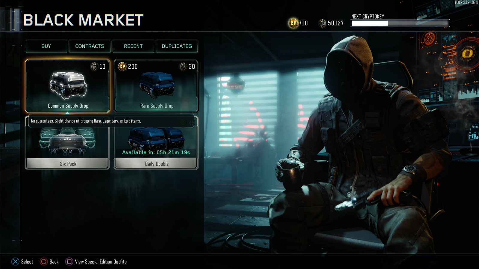 NO LOGIN | BLACK OPS 3 CRYPTO KEY 100K/300K/1MIL | UNLOCK ALL | ZOMBIE ps4/5
