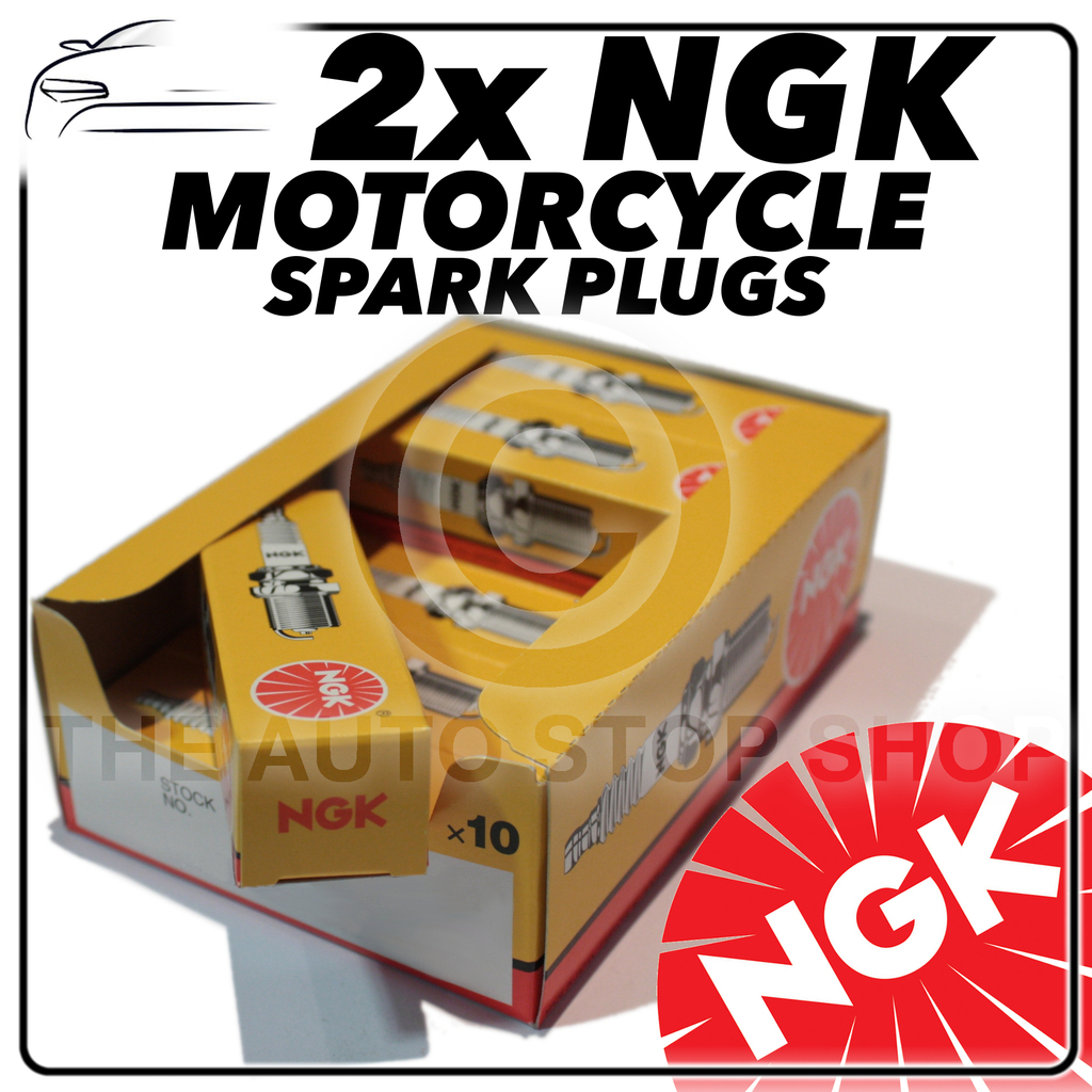 2x NGK Spark Plugs for HARLEY DAVIDSON 1450cc All 1450cc Models 99-> No.3932