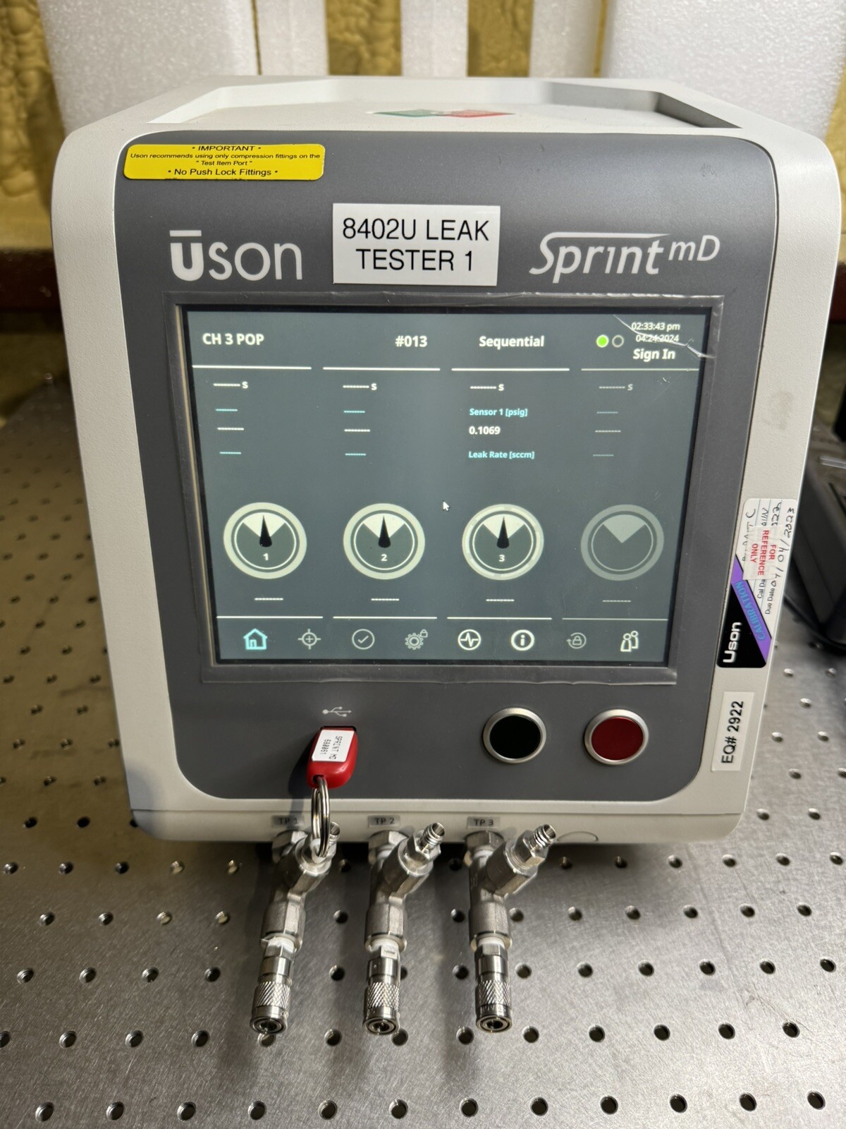 Uson Leak Tester / Uson Sprint MD