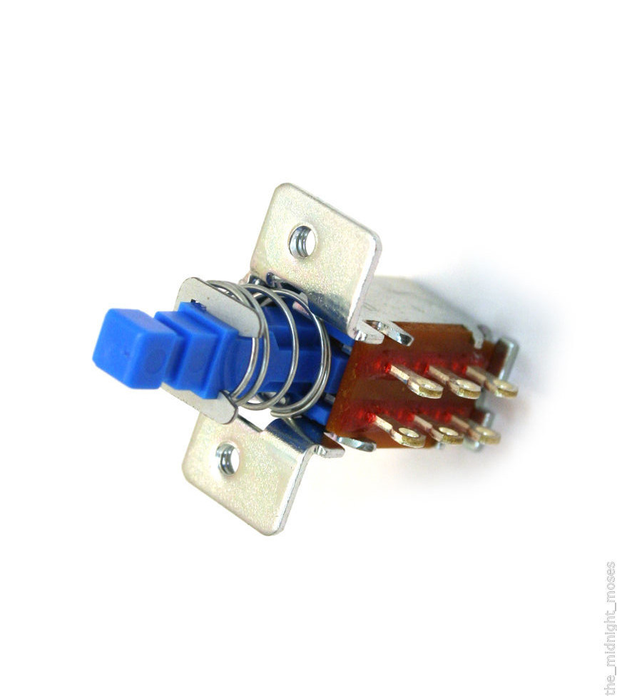 Genuine Fender Push Button DPDT switch - 002-0803-000