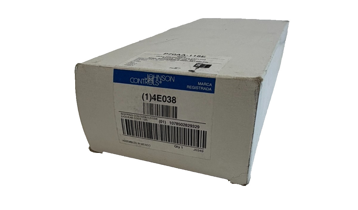 NEW JOHNSON CONTROLS P70AA-118E PRESSUER CONTROLLER P70AA 118E