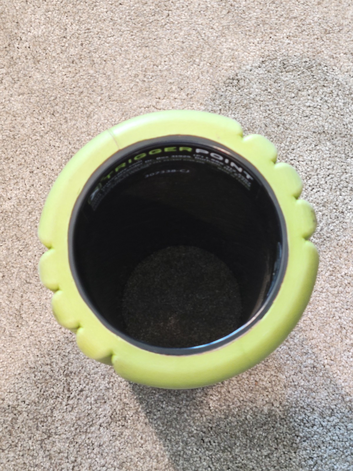 TriggerPoint GRID Foam Roller, Lime, 13" Exercise Healing