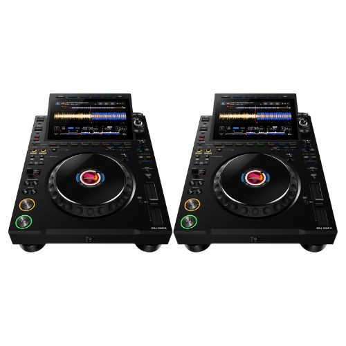 2x AlphaTheta CDJ-3000X Next Gen DJ Player w/ built in Wifi