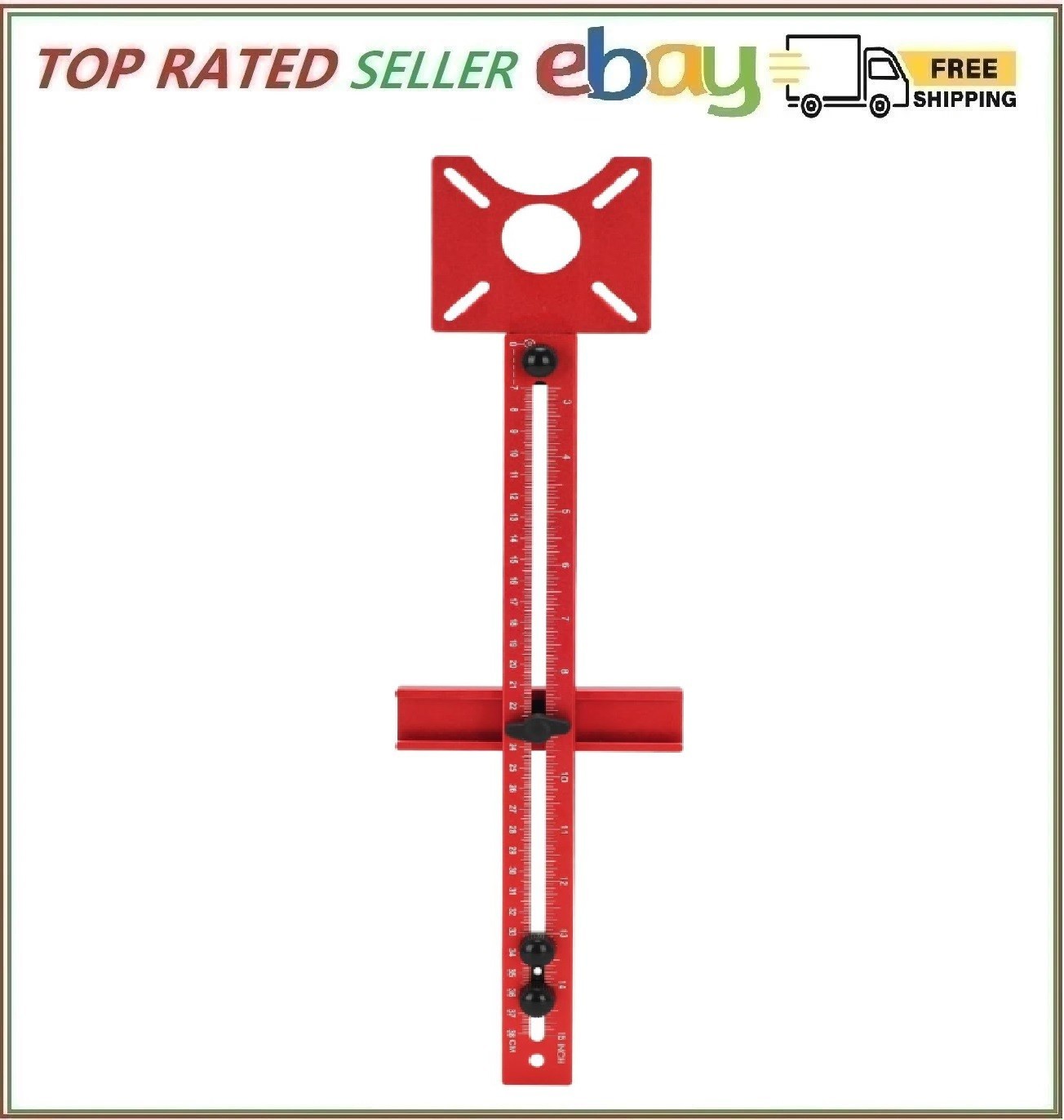 4 1 Router Milling Groove Bracket Aluminum Alloy Circle Cutting Jig