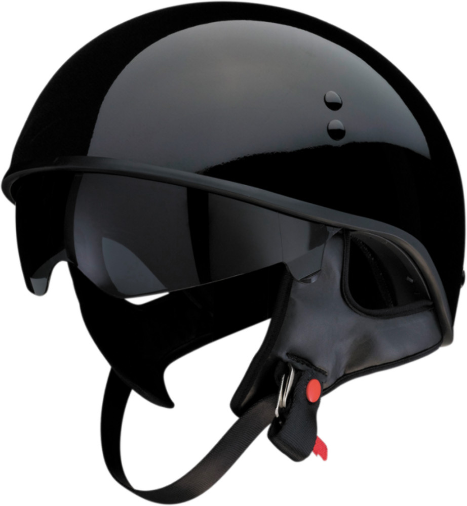 NEW Z1R 0103-1276 Half Shell Helmet / Vagrant Black / Medium