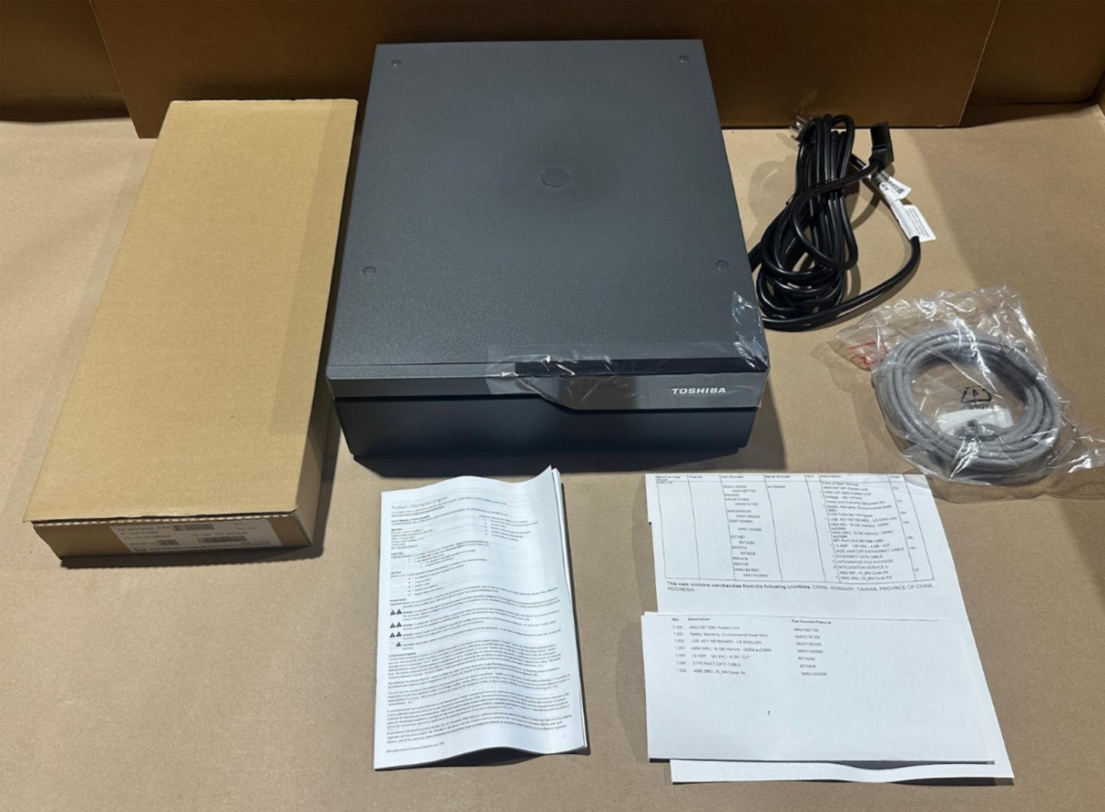 New Toshiba POS TCx 700 4900-C87 Point of Sale Terminal