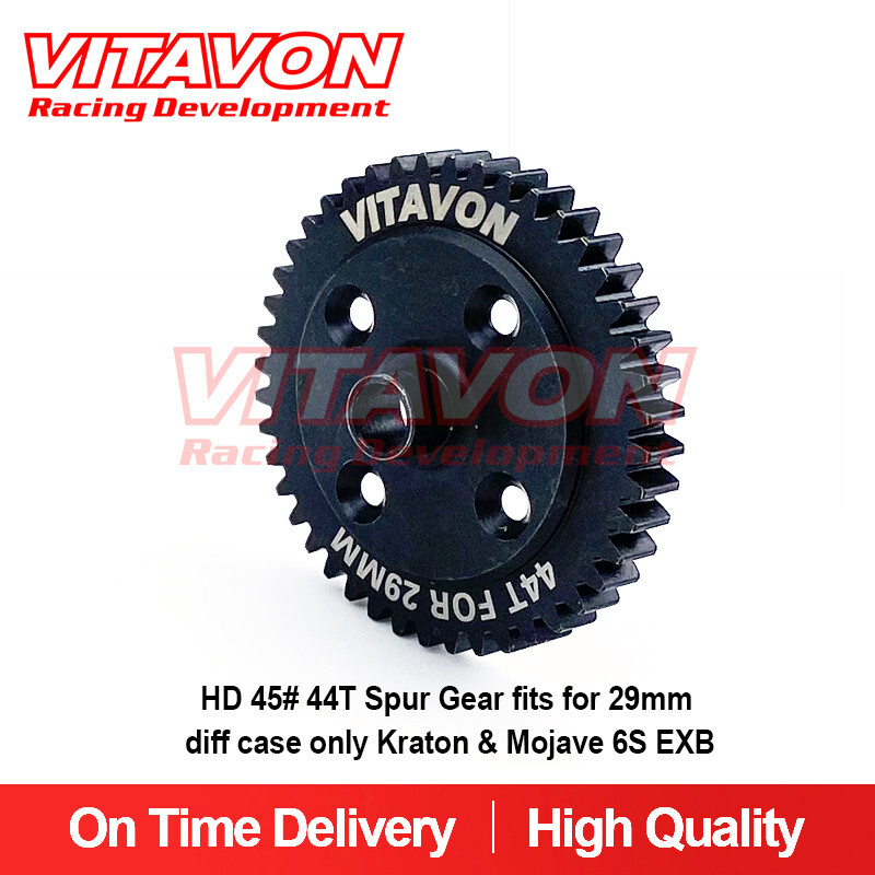 Vitavon Kraton & Mojave 6S EXB HD 45# 44T Spur Gear Fits For 29mm Diff Case Only